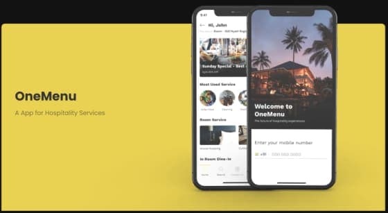 OneMenu - Hospitality App